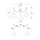 OPVIQ Visilica Manavgat N-548, crna/roze - EP3004597