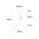 OPVIQ Luster Berceste N-675, zlatna - EP3004699
