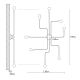 OPVIQ Luster Truva N-697, crna - EP3004723
