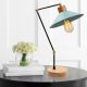 OPVIQ Stona lampa Manavgat N-607, plava/braon - EP3005074