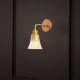 OPVIQ Zidna lampa Foca N-131, braon/zlatna - EP3005125