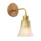 OPVIQ Zidna lampa Foca N-131, braon/zlatna - EP3005125