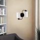 OPVIQ Zidna lampa Balcova N-345, crna/bela - EP3005191