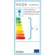 OPVIQ Zidna lampa Balcova N-345, crna/bela - EP3005191