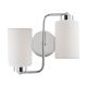 OPVIQ Zidna lampa Balcova N-346, srebrna/bela - EP3005200