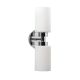 OPVIQ Zidna lampa Balcova N-347, srebrna/bela - EP3005212