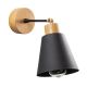 OPVIQ Zidna lampa Manavgat N-610, crna/braon - EP3005239