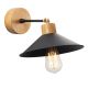 OPVIQ Zidna lampa Manavgat N-620, crna/braon - EP3005326