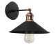 OPVIQ Zidna lampa Berceste N-663, crna/bronzana - EP3005368