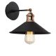 OPVIQ Zidna lampa Berceste N-663, crna/bronzana - EP3005368