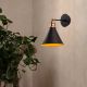 OPVIQ Zidna lampa Berceste N-680, crna/bronzana - EP3005395