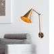 OPVIQ Zidna lampa Berceste N-683, zlatna - EP3005587
