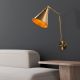OPVIQ Zidna lampa Berceste N-683, zlatna - EP3005587