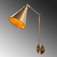 OPVIQ Zidna lampa Berceste N-683, zlatna - EP3005587