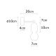 OPVIQ Zidna lampa Datca N-934, braon - EP3005620