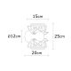 OPVIQ Zidna lampa Nemrut N-953, crna - EP3005629