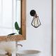 OPVIQ Zidna lampa Oylat N-1042y, crna/bronzana - EP3005668