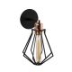 OPVIQ Zidna lampa Oylat N-1042y, crna/bronzana - EP3005668