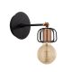 OPVIQ Zidna lampa Demre N-1206, crna/bronzana - EP3005692