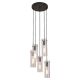 Rabalux Visilica Acantha E27 5x MAX 60W crna (5260) - 5260-1