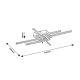 Rabalux Plafonjera Casimir LED 35W mat crno (5268) - 5268