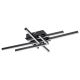 Rabalux Plafonjera Casimir LED 35W mat crno (5268) - 5268