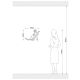 OPVIQ Zidna lampa W-037, crna - EP3005821