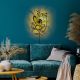 OPVIQ Zidna lampa Flower Faced, crna - EP3005893