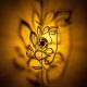 OPVIQ Zidna lampa Flower Faced, crna - EP3005893
