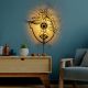 OPVIQ Zidna lampa Flower Faced V2, crna - EP3005902