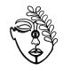 OPVIQ Zidna lampa Flower Faced V2, crna - EP3005902