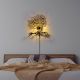 OPVIQ Zidna lampa Tree Woman, crna - EP3005905