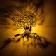 OPVIQ Zidna lampa Tree Woman, crna - EP3005905