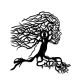 OPVIQ Zidna lampa Tree Woman, crna - EP3005905