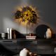 OPVIQ Zidna lampa Leaves, crna - EP3005923