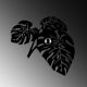 OPVIQ Zidna lampa Leaves, crna - EP3005923