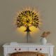 OPVIQ Zidna lampa Heart Tree V2, crna - EP3005929