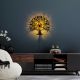 OPVIQ Zidna lampa Heart Tree V2, crna - EP3005929