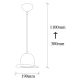 OPVIQ Luster Fötr Sivani MR-332, crna - EP3005986