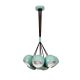 OPVIQ Visilica Sivani MR-629, crna/mint - EP3006043