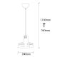 OPVIQ Luster Fellini MR 773, crna/zlatna - EP3006124