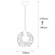 OPVIQ Luster Fellini MR 785, crna - EP3006148