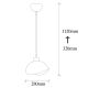OPVIQ Luster Sivani MR 833, crna/zlatna - EP3006259