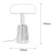 OPVIQ Stona lampa Fellini MR-123, crna - EP3006268