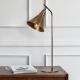 OPVIQ Stona lampa Sivani MR-610, zlatna - EP3006349