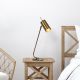 OPVIQ Stona lampa Sivani MR-613, zlatna - EP3006379