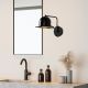 OPVIQ Zidna lampa Fötr Sivani MR-324, crna - EP3004333
