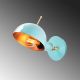 OPVIQ Zidna lampa Sivani MR-654, plava/zlatna - EP3004339