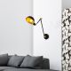 OPVIQ Zidna lampa Sivani MR-658, crna/zlatna - EP3004345