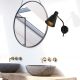 OPVIQ Zidna lampa Sivani MR-664, crna/zlatna - EP3004360